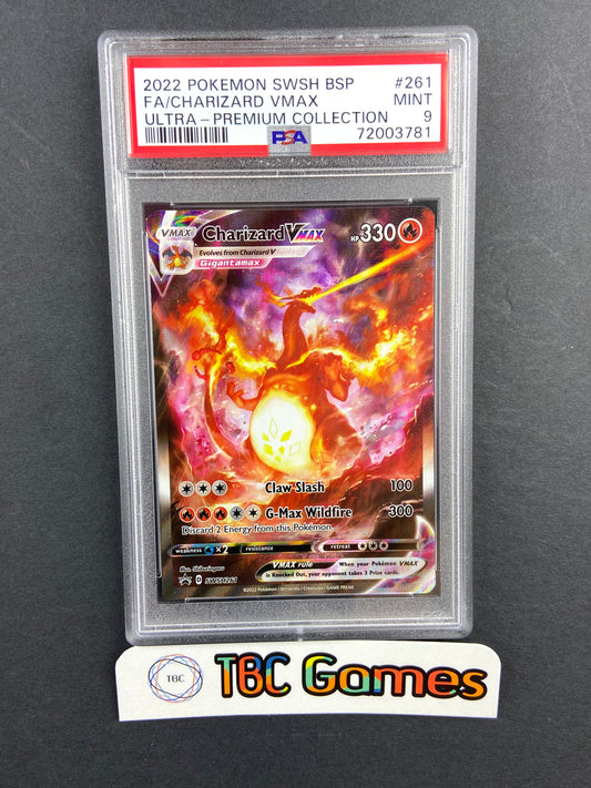 Charizard VMAX SWSH261 PSA 9