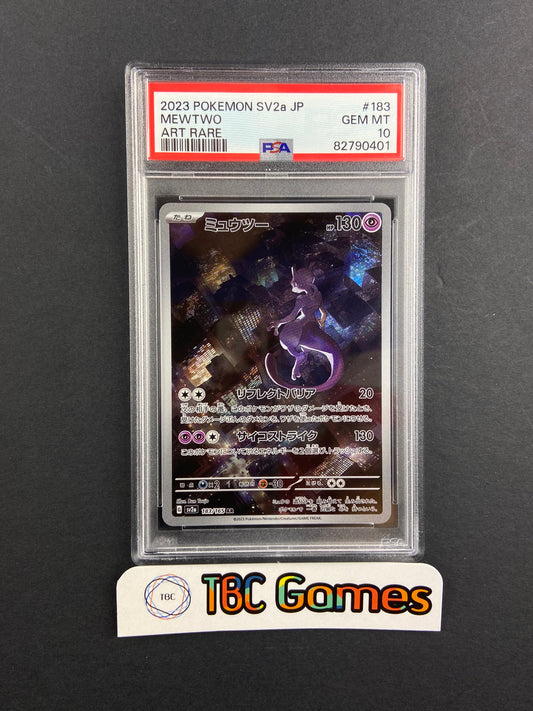 Mewtwo 151 sv2a 183/165 Japanese PSA 10