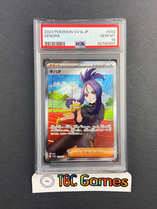 Dendra Triplet Beat sv1a Trainer 092/073 Japanese PSA 10