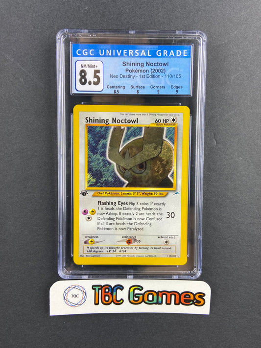 Shining Noctowl Neo Destiny 1st Edition 110/105 CGC 8.5