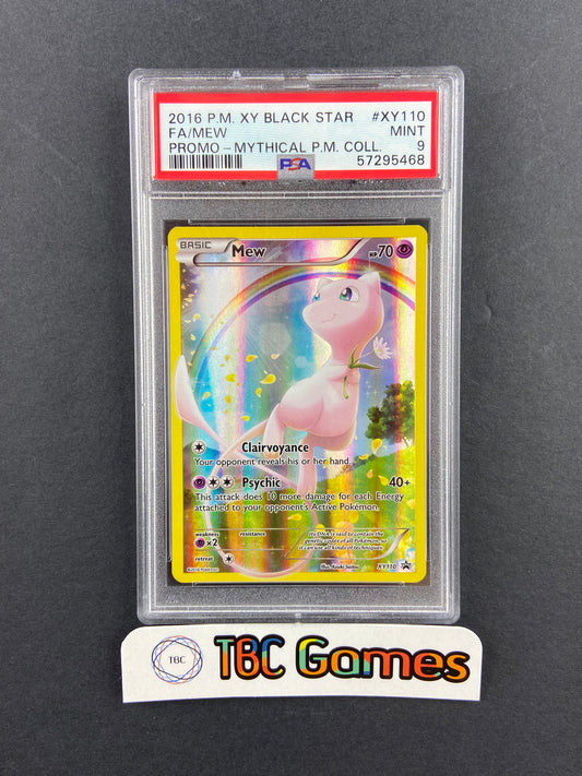 Mew XY110 Mythical Premium Collection PSA 9