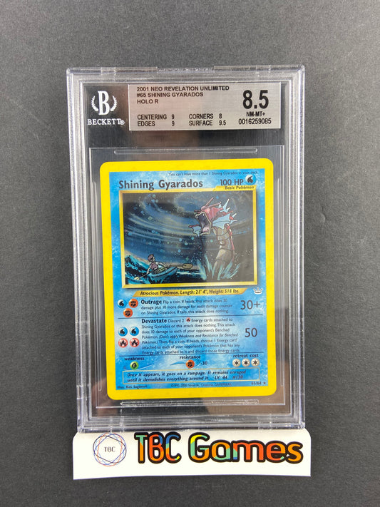 Shining Gyarados Neo Revelation 65/64 BGS 8.5