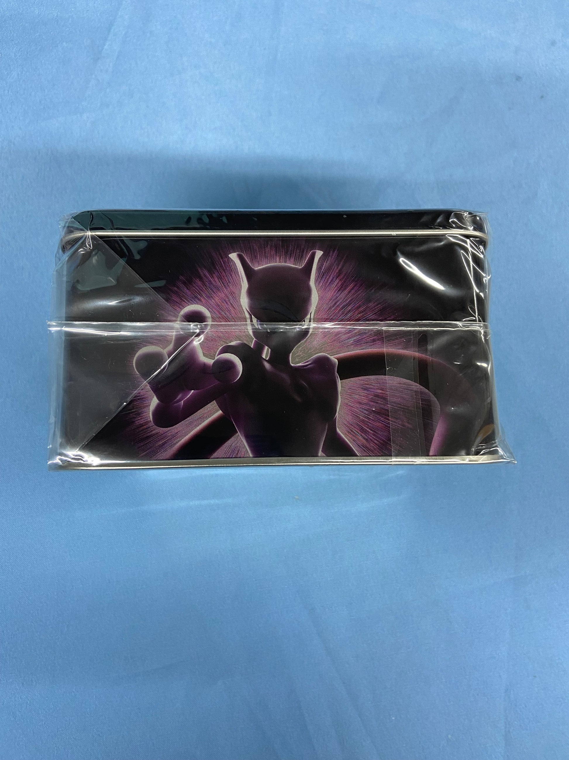 Mewtwo Strikes Back Evolution 7-Eleven Movie Preorder Tin Japanese – TBC Games