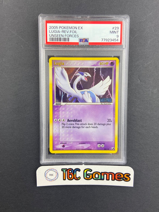 Lugia Unseen Forces Reverse Holo 29/115 PSA 9