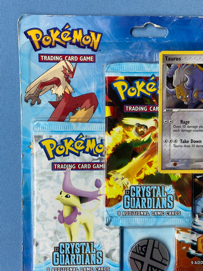 Pokemon TCG: EX Crystal Guardians Fire Red & Leaf Green 3 Pack Blister TBC Games Pokemon TCG: EX Crystal Guardians Fire Red & Leaf Green 3 Pack Blister TBC Games