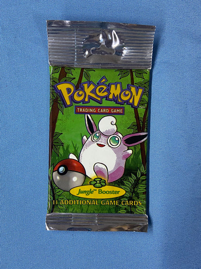 Pokemon TCG: Jungle Unlimited Booster Pack Long Crimp (Wigglytuff) Pokemon TCG: Jungle Unlimited Booster Pack Long Crimp (Wigglytuff)