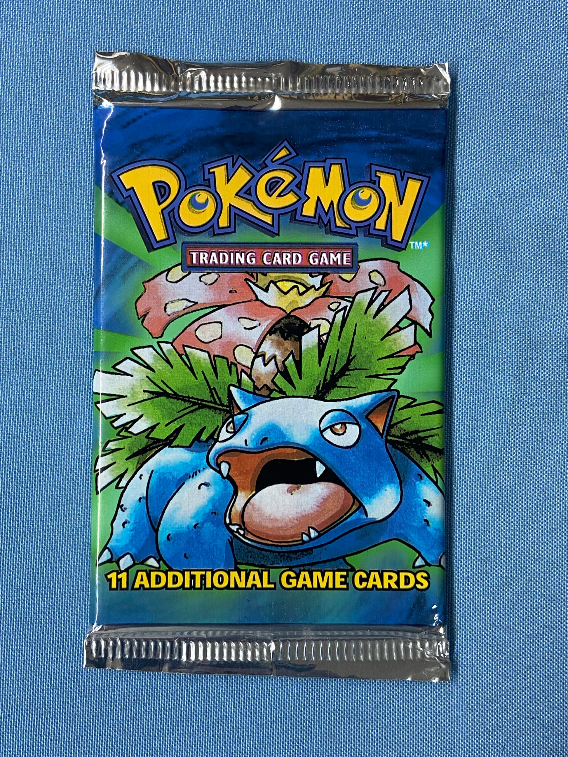 Pokemon TCG: Base Set Unlimited Booster Pack (Venusaur) TBC Games Pokemon TCG: Base Set Unlimited Booster Pack (Venusaur) TBC Games