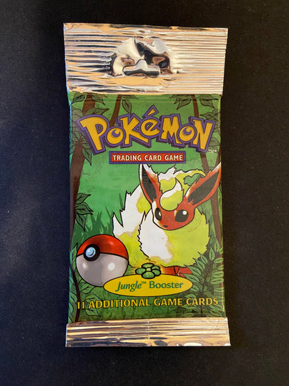 Pokemon TCG: HEAVY Jungle Unlimited Booster Pack Long Crimp (Flareon) TBC Games Pokemon TCG: HEAVY Jungle Unlimited Booster Pack Long Crimp (Flareon) TBC Games