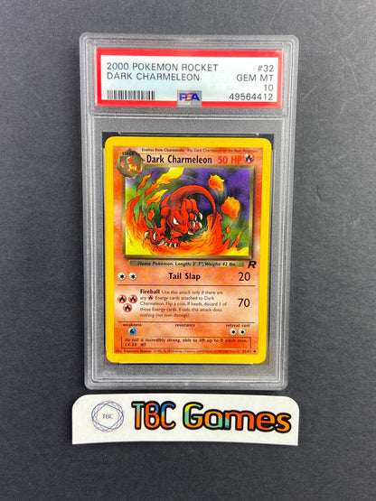 Dark Charmeleon Team Rocket 32/82 PSA 10