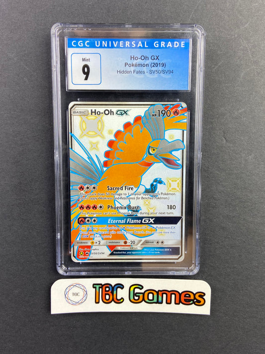 Ho-Oh GX Hidden Fates SV50/SV94 CGC 9