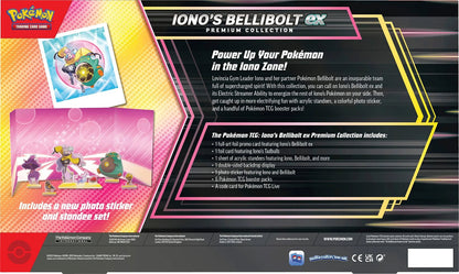 Pokemon TCG: Scarlet & Violet - Iono's Bellibolt ex Premium Collection Box