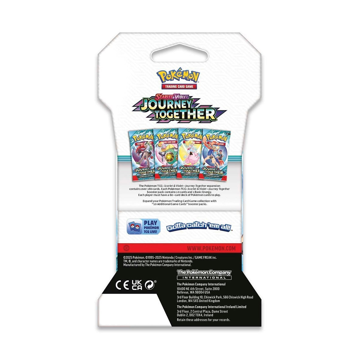 Pokemon TCG: Scarlet & Violet - Journey Together Sleeved Booster Pack