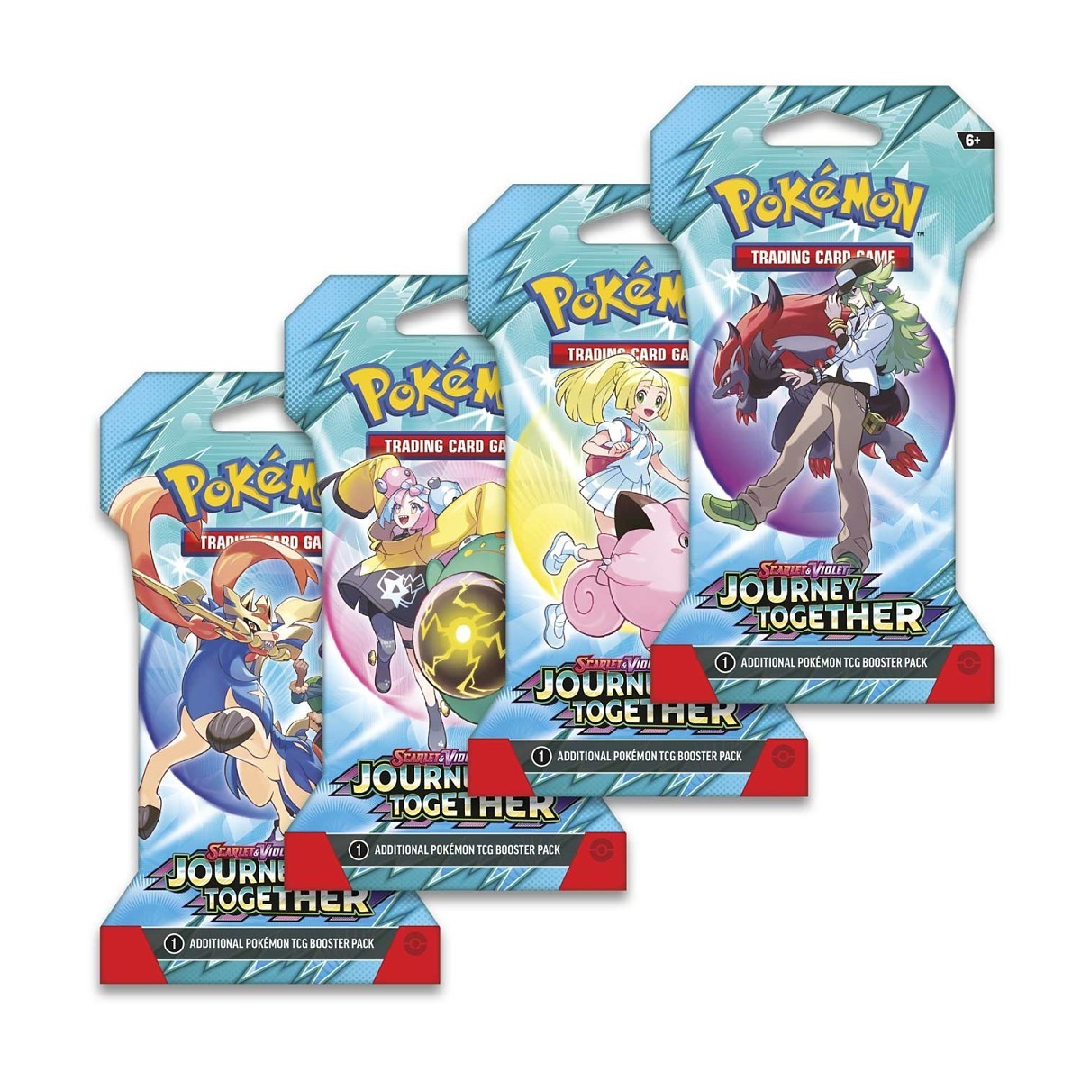 Pokemon TCG: Scarlet & Violet - Journey Together Sleeved Booster Pack