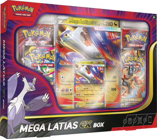 Pokemon TCG: Mega Evolution - Mega Latias ex Collection Box