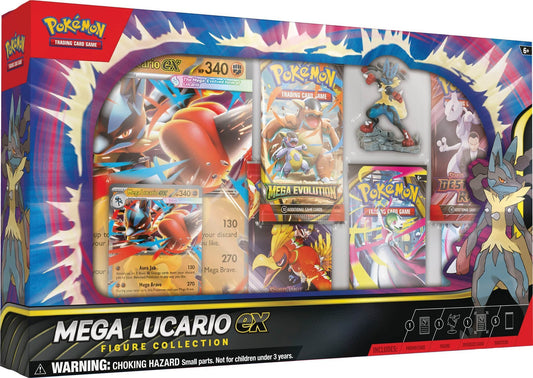 Pokemon TCG: Mega Evolution - Mega Lucario ex Figure Collection Box