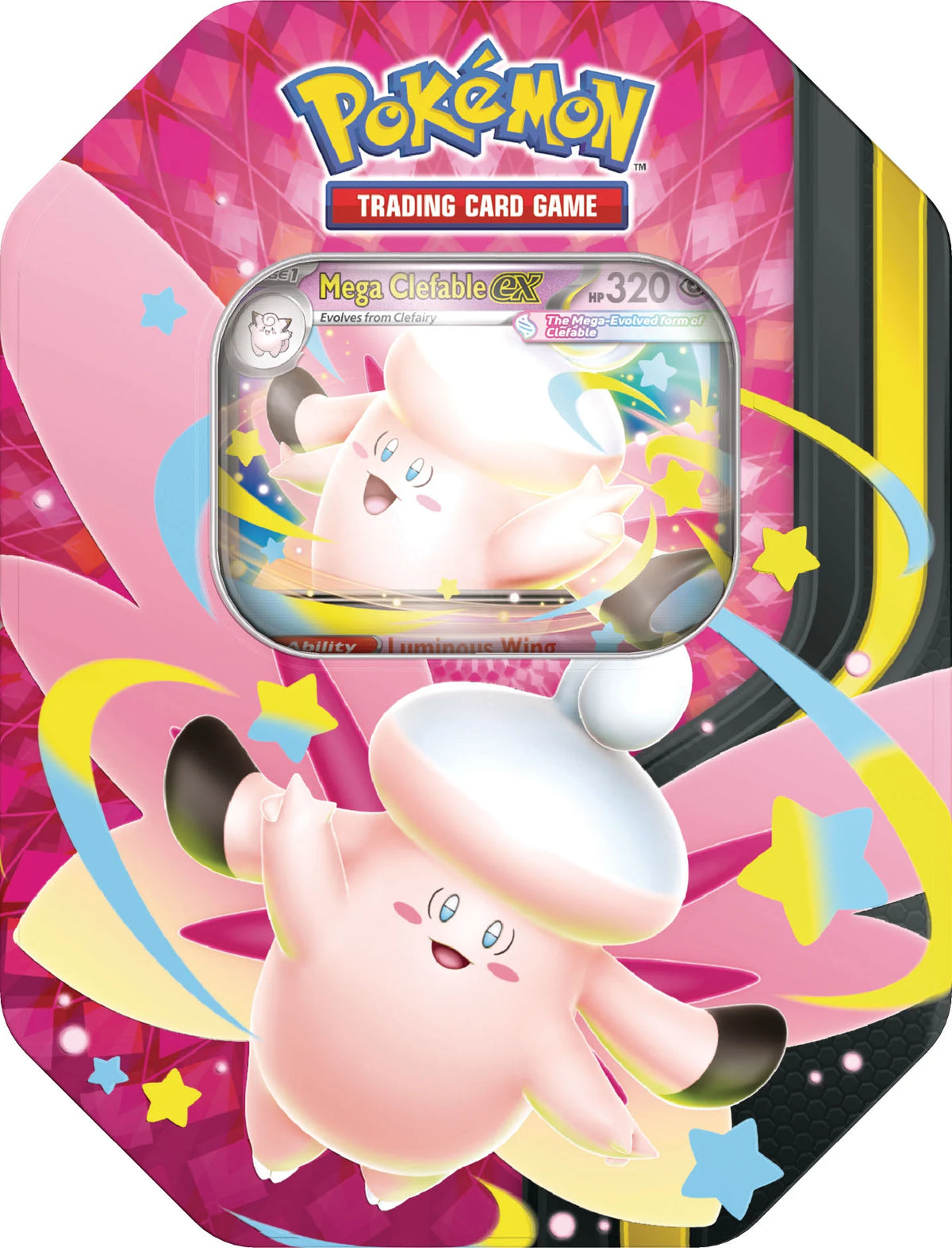 Pokemon TCG: Mega Moonlit Tin (Mega Gengar/Mega Clefable)