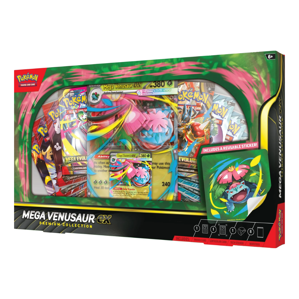 Pokemon TCG: Mega Evolution - Mega Venusaur ex Premium Collection