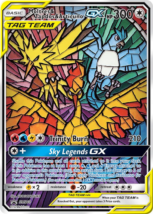 [NM] Moltres & Zapdos & Articuno GX SM210