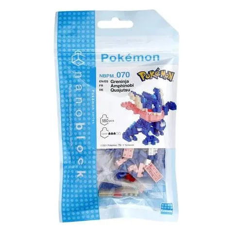 Nanoblock Pokemon Series Building Kit - Greninja (180 pieces)