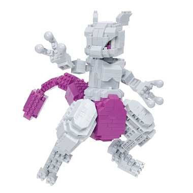 Nanoblock Pokemon Series Building Kit - Mewtwo Deluxe Edition (620 pieces)