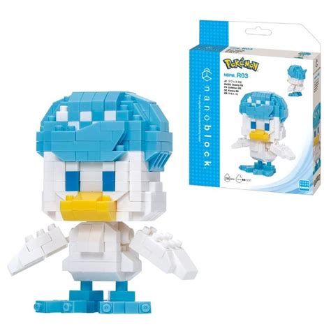 Nanoblock Pokemon Series Building Kit - Quaxly (280 pieces)