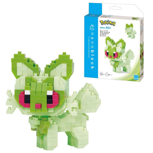 Nanoblock Pokemon Series Building Kit - Sprigatito (280 pieces)