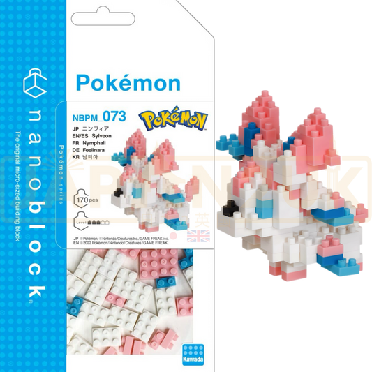 Nanoblock Pokemon Series Building Kit - Sylveon (170 pieces)