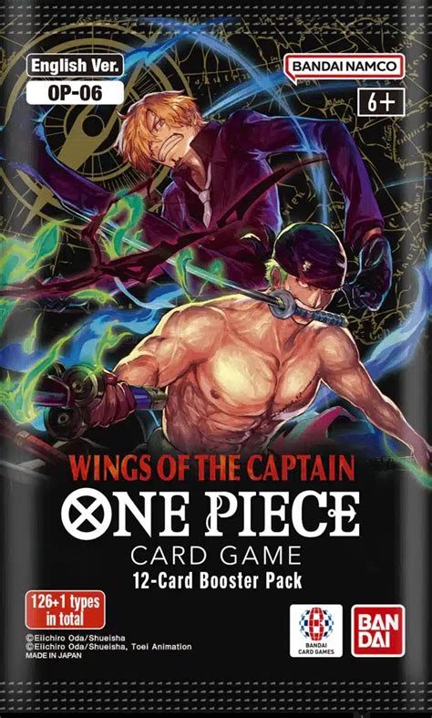 One Piece TCG: Wings of the Captain OP-06 English Booster Box