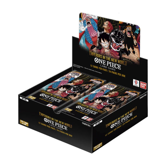 One Piece TCG: Emperors of the New World English Booster Box (OP-09)