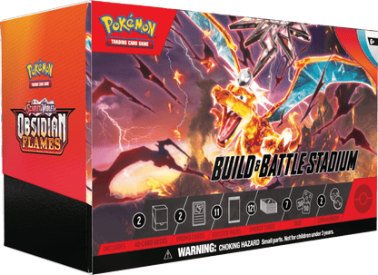 Pokemon TCG: Scarlet & Violet - Obsidian Flames Build & Battle Stadium