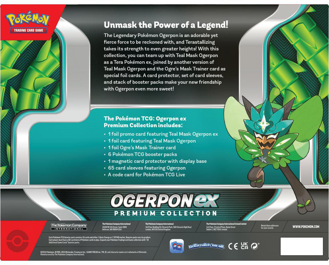 Pokemon TCG: Scarlet & Violet - Ogerpon ex Premium Collection