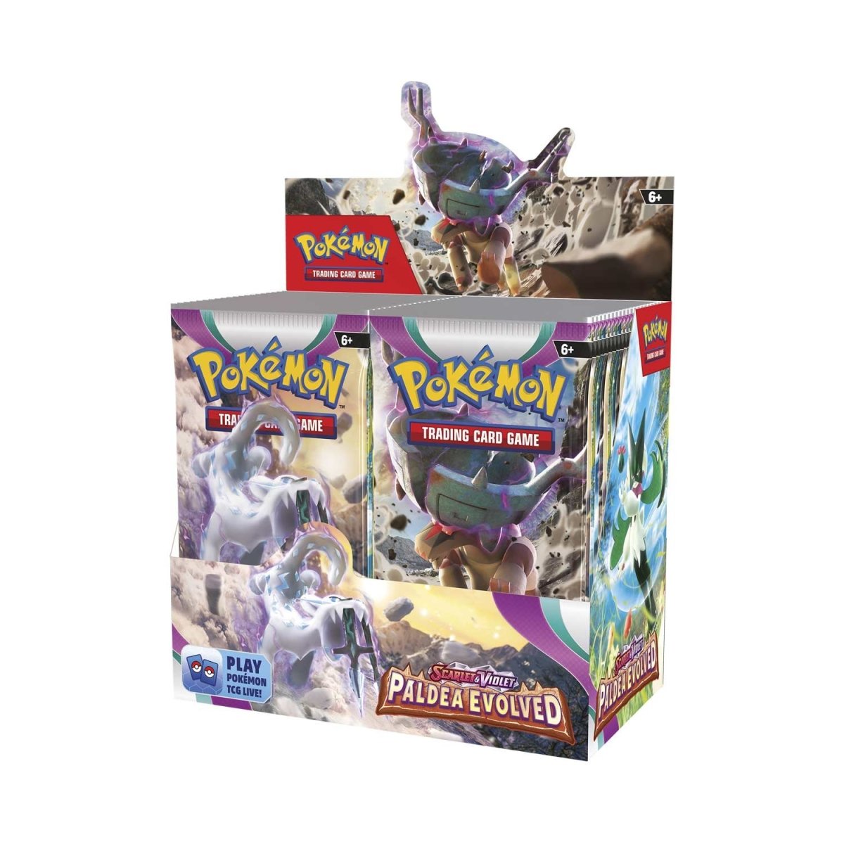 Pokemon TCG: Scarlet & Violet - Paldea Evolved Booster Box Sealed Case (6 Boxes)