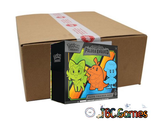 Pokemon TCG: Scarlet & Violet - Paldea Evolved Elite Trainer Box Sealed Case (10 Boxes)