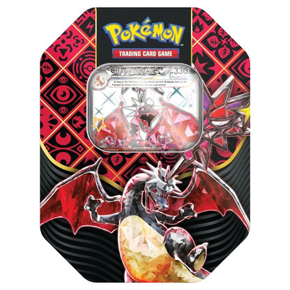 Pokemon TCG: Scarlet & Violet - Paldean Fates International Tin (Charizard ex)