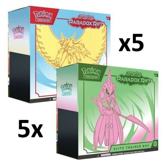 Pokemon TCG: Scarlet & Violet - Paradox Rift Elite Trainer Box Sealed Case (10 Boxes)