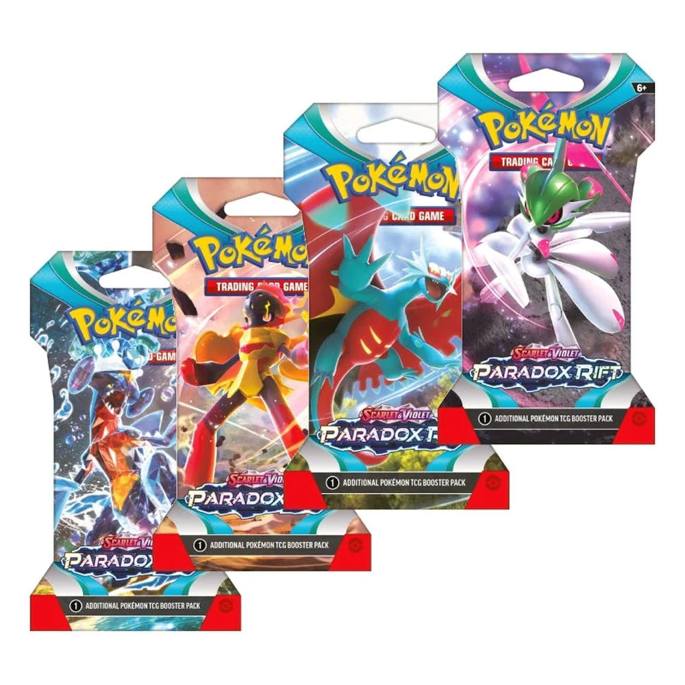 Pokemon TCG: Scarlet & Violet - Paradox Rift Sleeved Booster Pack Sealed Case (144 Packs)