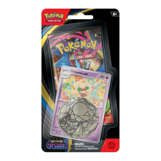 Pokemon TCG: Mega & Evolution - Phantasmal Flames 1 Pack Blister (Whimsicott)