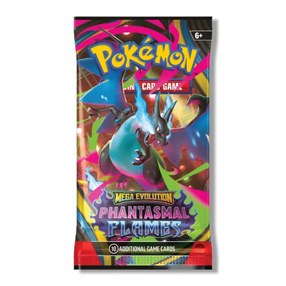 Pokemon TCG: Mega Evolution - Phantasmal Flames Booster Pack