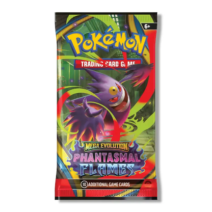 Pokemon TCG: Mega Evolution - Phantasmal Flames Booster Pack