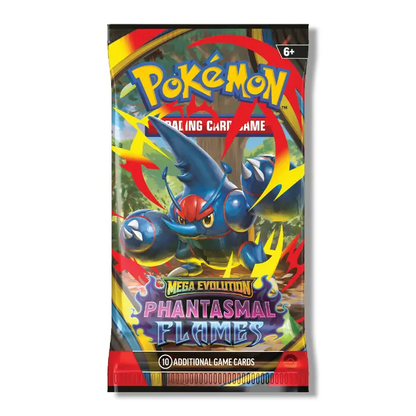 Pokemon TCG: Mega Evolution - Phantasmal Flames Booster Pack