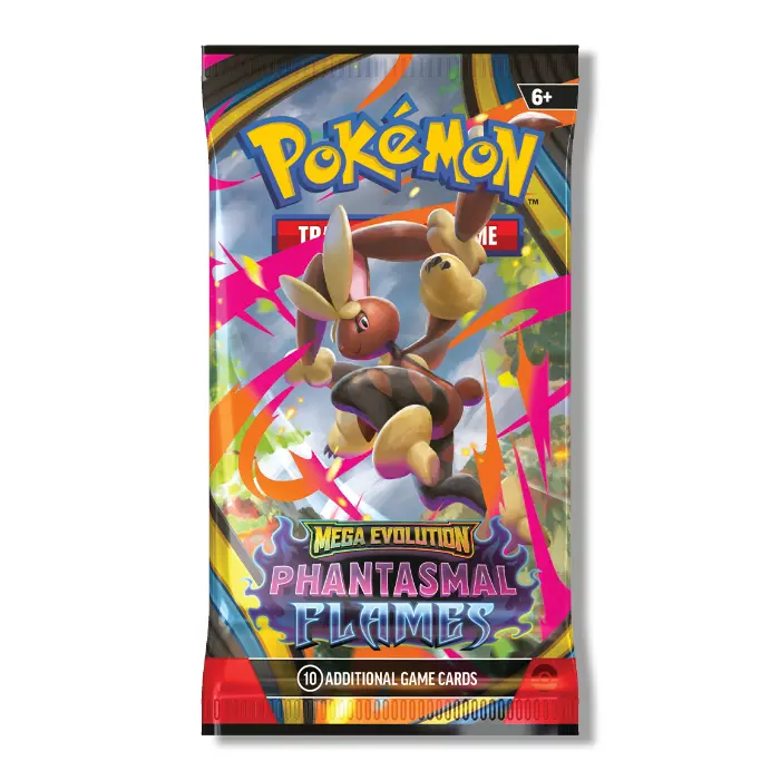 Pokemon TCG: Mega Evolution - Phantasmal Flames Booster Pack