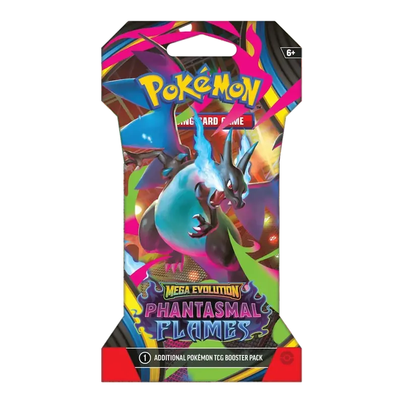 Pokemon TCG: Mega Evolution - Phantasmal Flames Sleeved Booster Pack