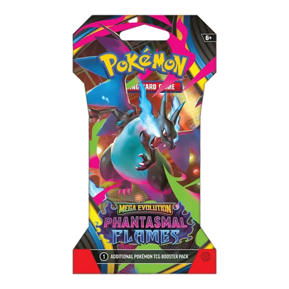 Pokemon TCG: Mega Evolution - Phantasmal Flames Sleeved Booster Pack