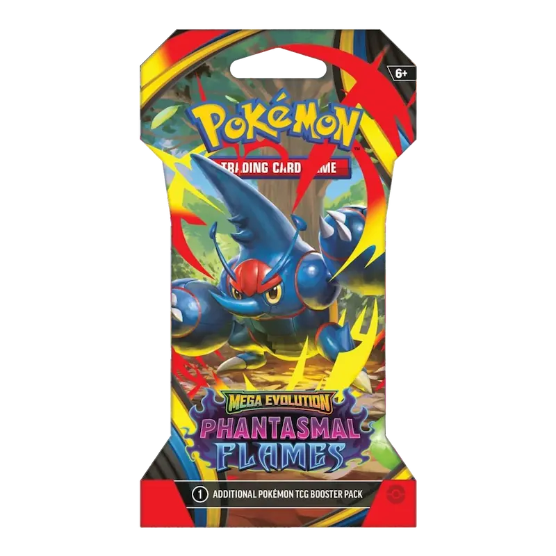Pokemon TCG: Mega Evolution - Phantasmal Flames Sleeved Booster Pack