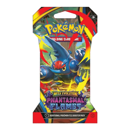 Pokemon TCG: Mega Evolution - Phantasmal Flames Sleeved Booster Pack