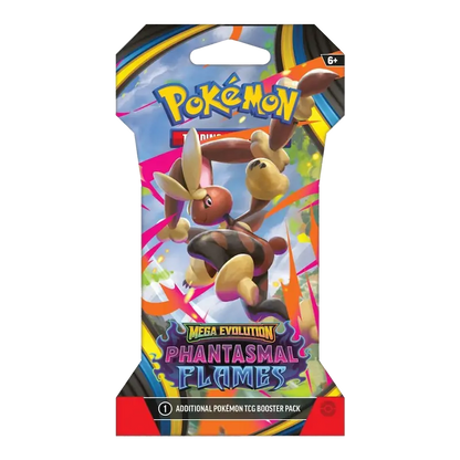 Pokemon TCG: Mega Evolution - Phantasmal Flames Sleeved Booster Pack
