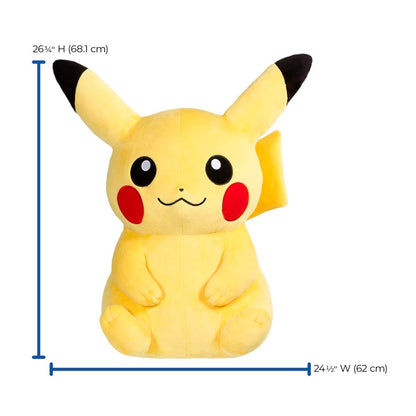 Pokemon Center Pikachu Jumbo Poke Plush Kanto - 26 3/4 in