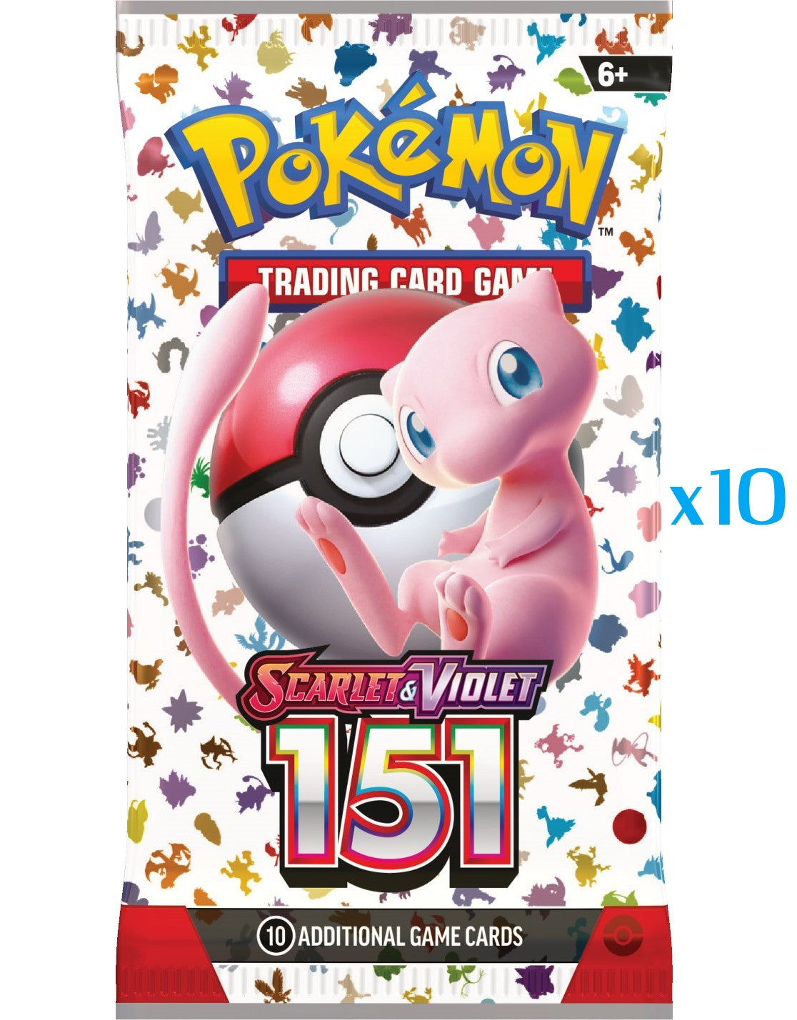 Pokemon TCG: Scarlet & Violet - 151 Booster Pack Bundle (10)