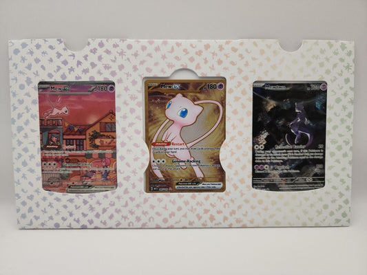 Pokemon TCG: Scarlet & Violet - 151 Ultra Premium Collection Mew Mewtwo Metal Promo Set