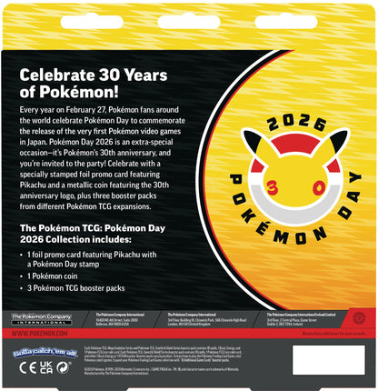 Pokemon TCG: Pokemon Day 2026 Collection